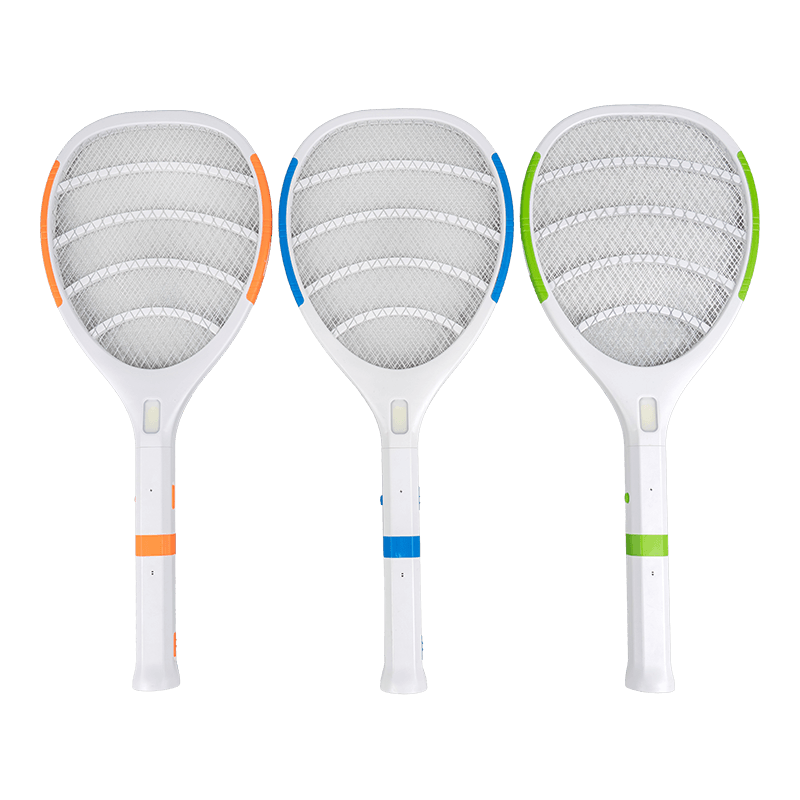 FF-808 LED লাইট লিড-অ্যাসিড ব্যাটারি 400mAh হোম ইলেকট্রিক মশা সোয়াটার সহ ফ্ল্যাশলাইট বিচ্ছিন্ন করা