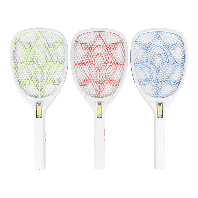 FF-998 LED লিড-অ্যাসিড ব্যাটারি 400mAh প্লাগ সোলার ইলেকট্রিক মশার সোয়াটার সহ